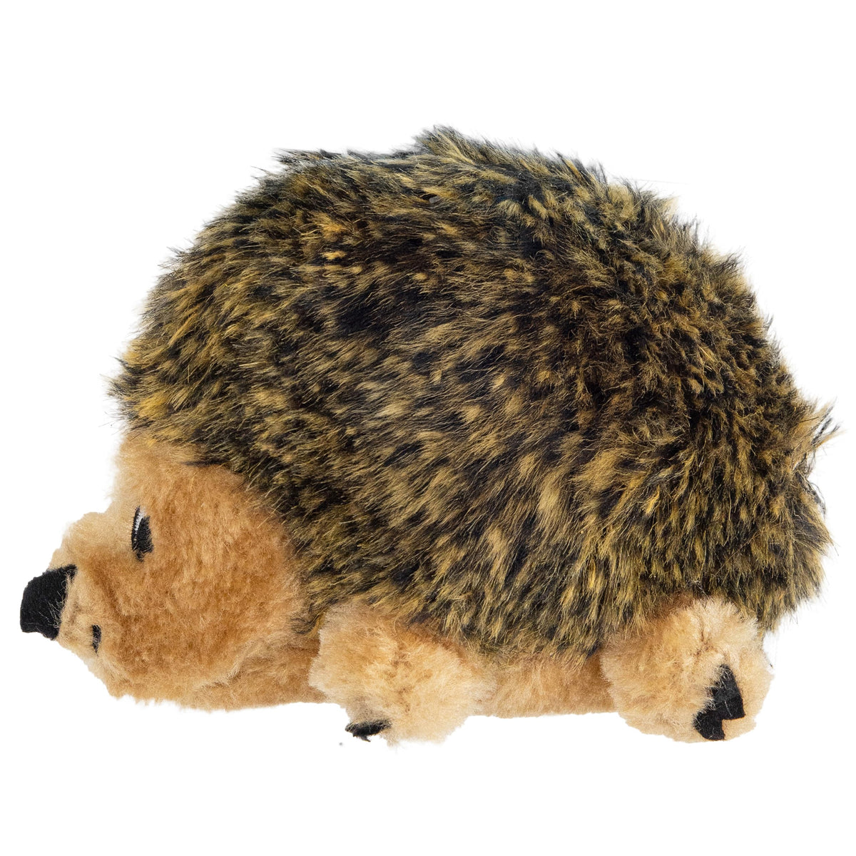 Outward Hound Hedgehogz Plush Dog Toy, Squeaks, Small, 6" x 4.5"